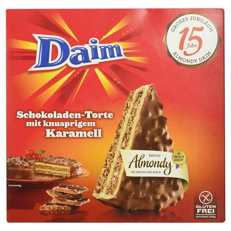 Daim Schokoladen Torte Mit Knusprigem Karamell 400 G Tiefgefroren