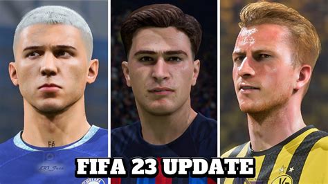 Fifa 23 New Face Update Concept Youtube