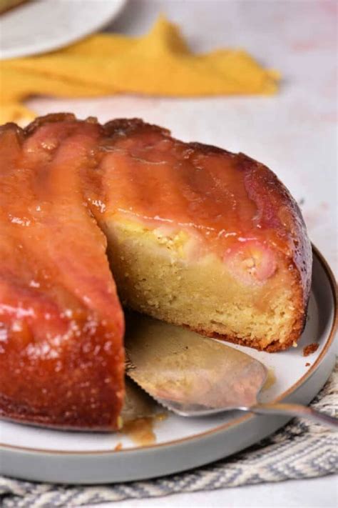 Easy Caramelized Banana Upside Down Cake Recipe 8 Pan