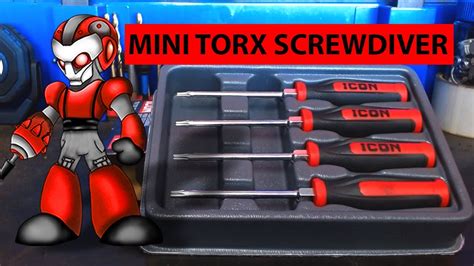 Icon Mini Torx Screwdriver Set Piece Youtube