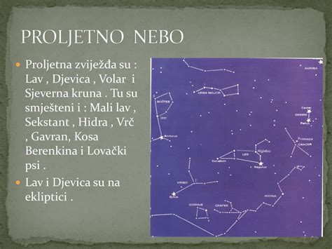 UPOZNAJEMO ZVIJEŽĐA Proljetno i ljetno nebo - ppt κατέβασμα
