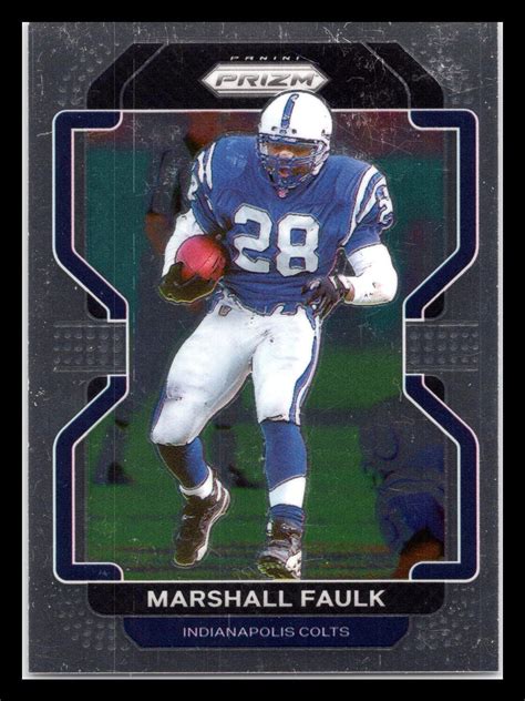 Panini Prizm Marshall Faulk Ebay