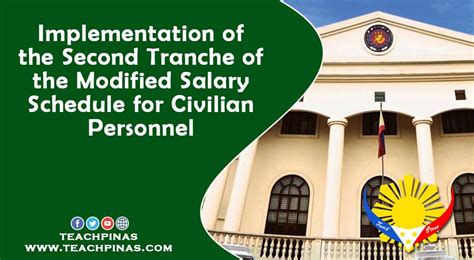 Implementation Of The Second Tranche Of The Modified Salary Schedule