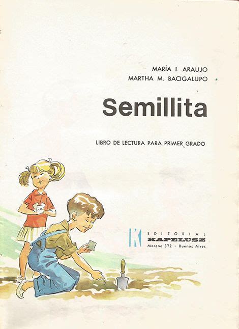 F Colombo Semillita Archivo De Ilustraci N Argentina Libros De