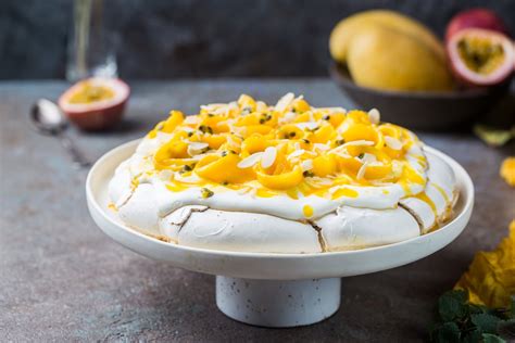 Pavlova aux fruits exotiques - Les Recette de A à Z