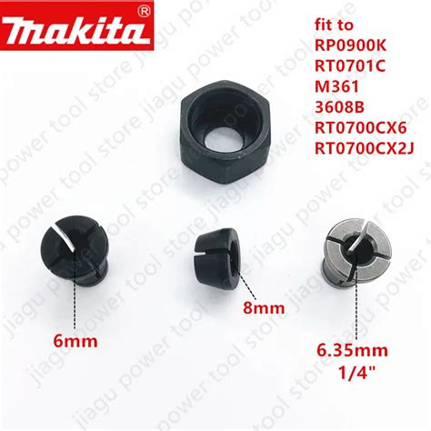 Collet For Makita Mm Mm Rp K