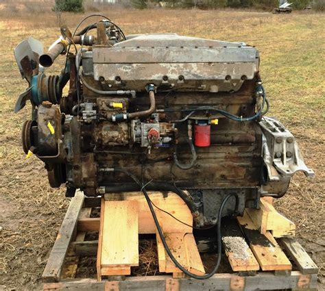 Cummins Cm 855 Turbo Small Cam Engine Good Running Sn10407182 Cntrl