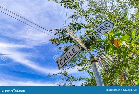 Road Street Signs Name Streets Roads Orientation Puerto Escondido