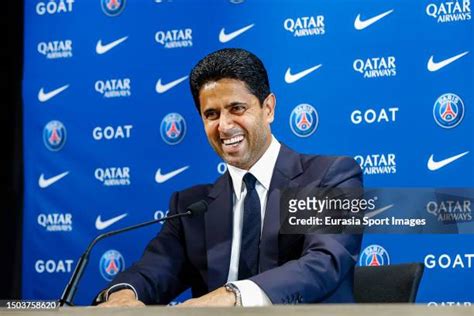 President Of Psg Nasser Al Khelaifi Fotografías E Imágenes De Stock