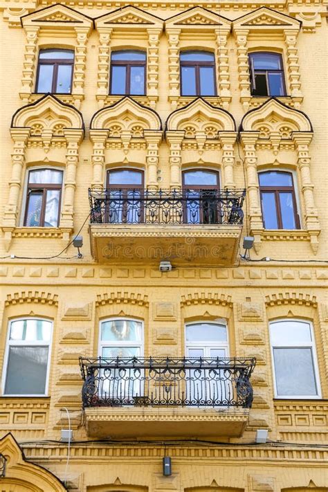 Building In Kiev City Ukraine Stock Photo Image Of Yellow Ukraina