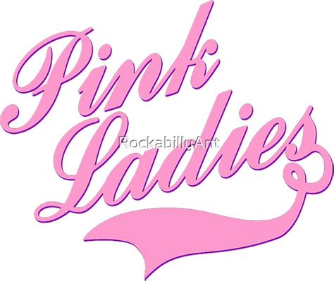 Pink Ladies Stickers By Rockabillyant Redbubble