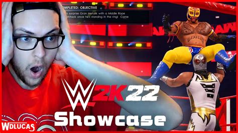 Lucha Style With Gran Metalik WWE 2K22 Rey Mysterio Showcase Mode