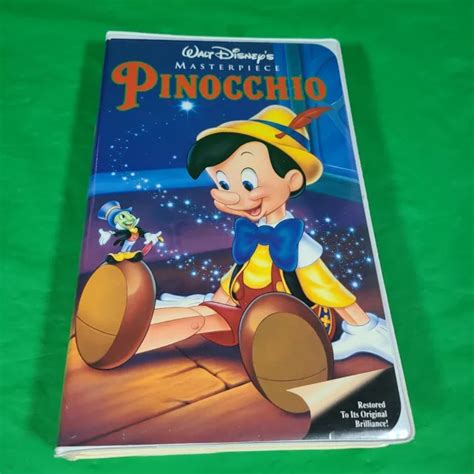 PINOCCHIO (VHS, 1993) Walt Disney’s Masterpiece Collection Clamshell Case $12.43 - PicClick CA