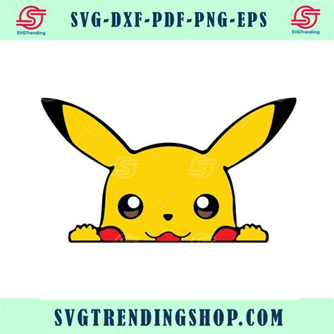 Pokemon Svg Trending Svg Pikachu Svg Pokemon Lover Cute Pokemon