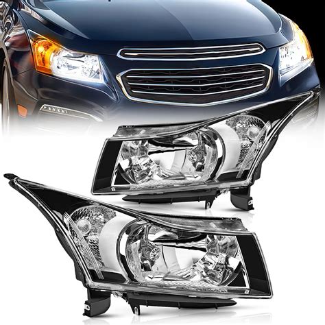 Amazon Akkon For Chevy Cruze Black Bezel Drl Daylight Led Light