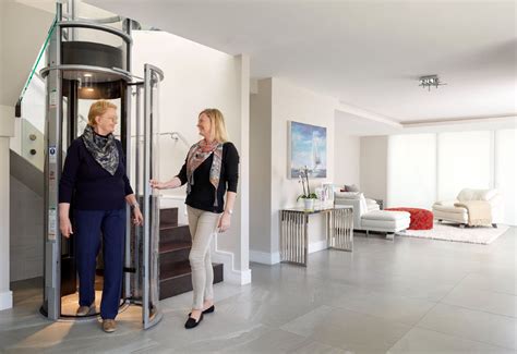 Home Lifts Installation Images By Pneumatic Vacuum Elevators