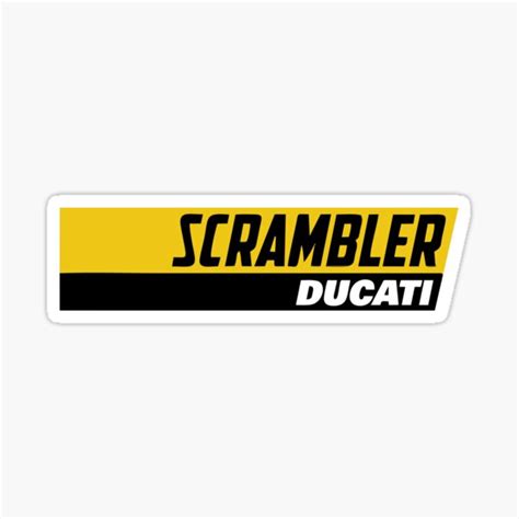 Scrambler Ducati Sticker By Sirchio23 Atelier Yuwa Ciao Jp