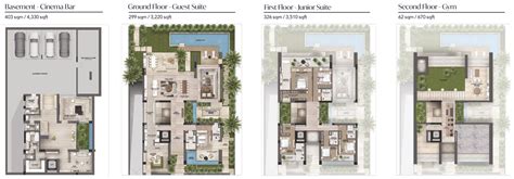 Floor Plans Serenity Mansions Tilal Al Ghaf By Majid Al Futtaim