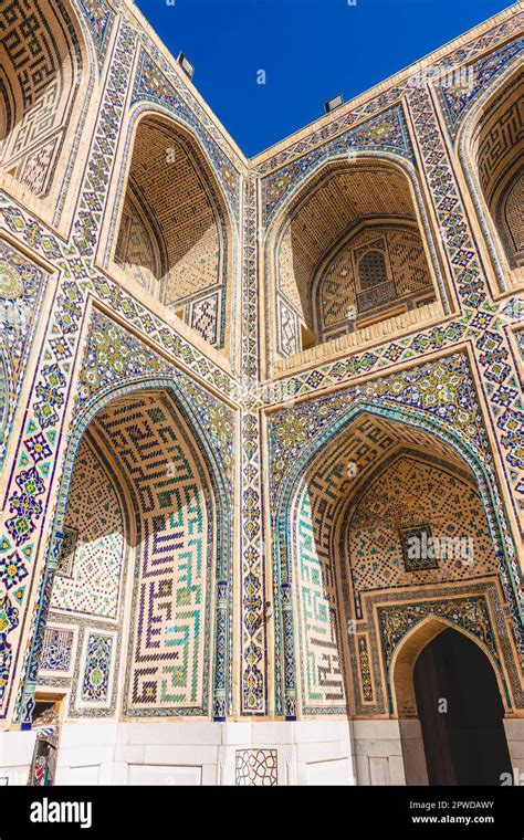 Samarkand Landmarks, Uzbekistan Stock Photo - Alamy