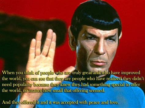 Spock S Advice To A Teenage Girl Will Make You Cry Spock Star Trek