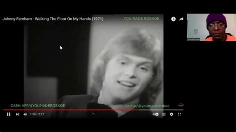 John Farnham Walking The Floor On My Hands Live 1971 Reaction