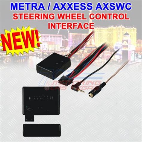 METRA AXSWC UNIVERSAL STEERING WHEEL CONTROL INTERFACE UPDATED MODEL