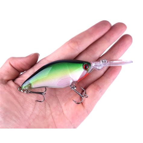 HENGJIA Floating Deep Diving Crankbait Fishing Lures 17 8g 105mm