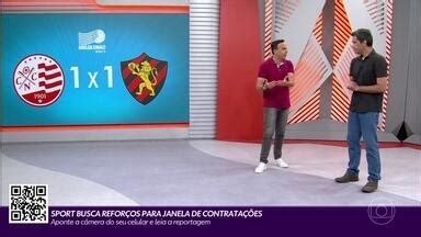 Globo Esporte PE Cabral Neto analisa dificuldades de Náutico e Sport