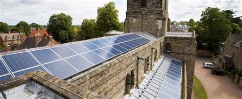 Solar Panels On A Church Go Solar Pros