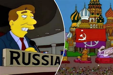 Simpsons Credited With Predicting Russias Invasion Of Ukraine