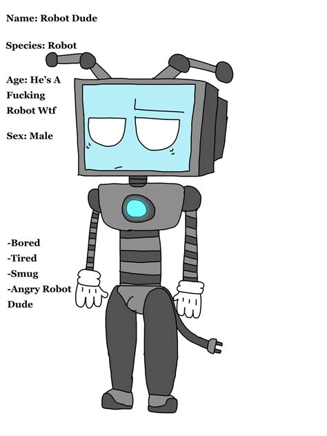 Oc Robot Dude By Dylanyoung2007 On Deviantart