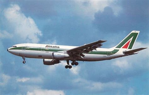 alitalia airbus  vintage airliners