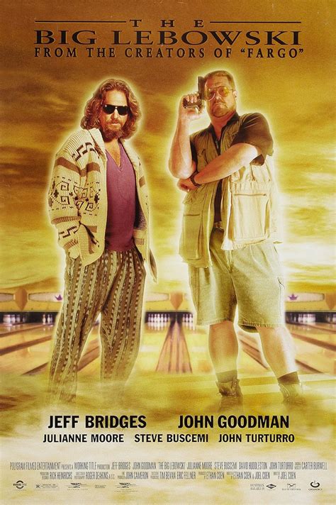 The Big Lebowski 1998 Movie Poster 24x36 Amazon Ca Home