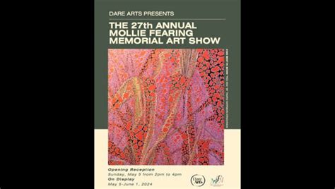 Dare Arts Seeks Entries For 27th Annual Mollie Fearing Memorial Art Show The Coastland Times