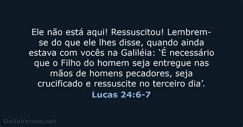 Lucas Vers Culo Da B Blia Nvi Dailyverses Net