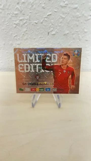 PANINI ADRENALYN XL UEFA EM Euro 2020 Cristiano Ronaldo Limited Edition