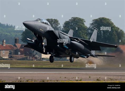 A U S Air Force F E Strike Eagle Assigned To The Nd Fighter