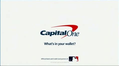 Capital One Banking TV Spot Major League Baseball Official Partner