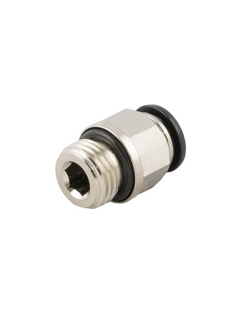 Racor recto automático 1 4 tubo 12mm Serie 55000 Aignep ADAJUSA