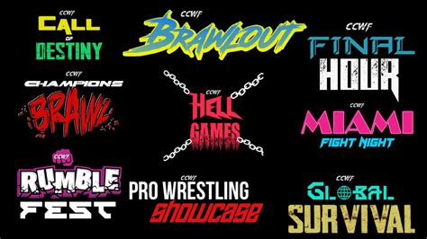 Here Are Some Logos I Made For My Universe Mode Ppvs Rwwegames