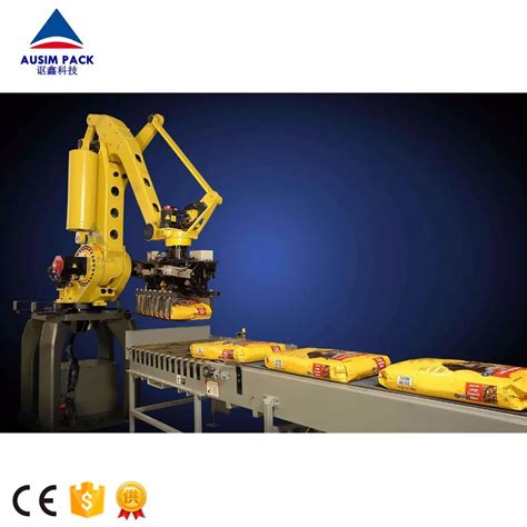 Automatic Robot Arm Palletizer Palletizing Robotic Price For Bag