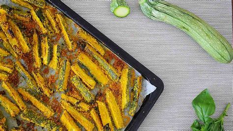 Bâtonnets de courgettes épicés super bons