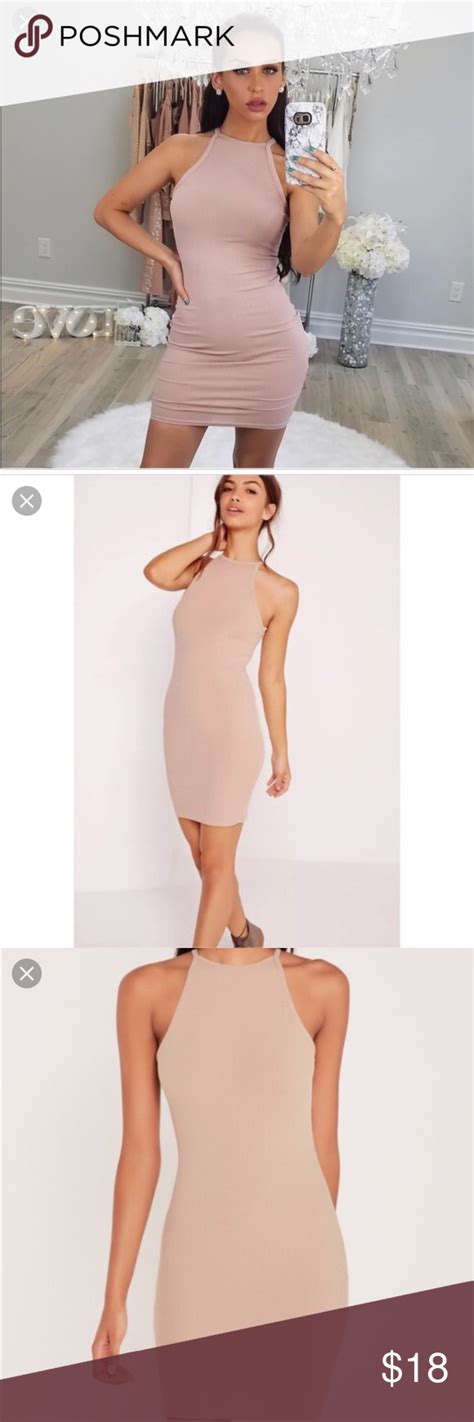 Carli Bybel X Missguided Ribbed Bodycon Dress Ribbed Bodycon Dress