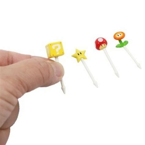 Palillos Pinchos 3d De Super Mario Bros