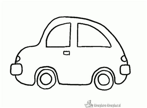 A Drawing Of A Small Car On A White Background