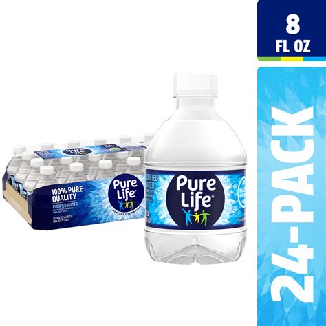 Pure Life Purified Water Fl Oz Plastic Bottled Water 24 59 Off