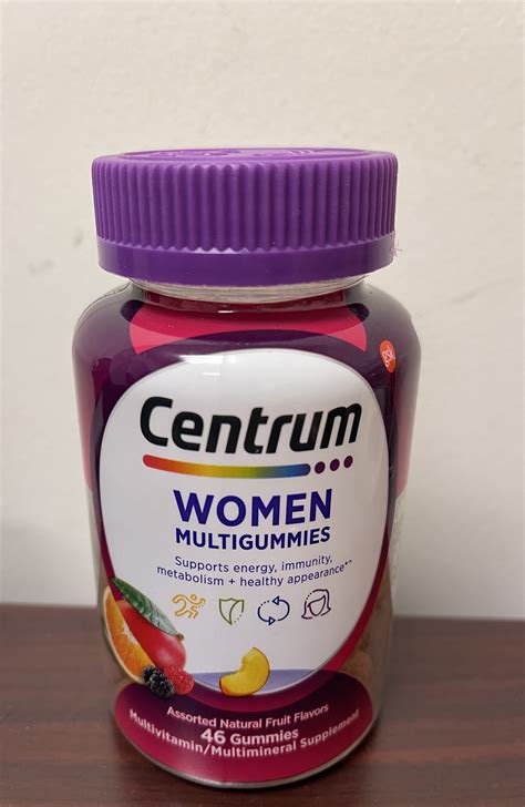 Centrum Women Multigummies Assorted Fruit Flavor 46 Gummies