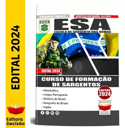 Concurso Esa Escola De Sargento Das Armas Curso De Forma O De