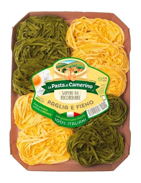 Pasta Di Camerino Tagliatelle Paglia E Fieno Pasta All Uovo Trafilata