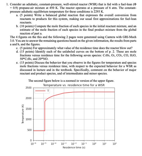 Solved Consider An Adiabatic Constant Pressure Chegg